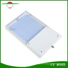 Lámpara de sensor de movimiento accionado solar recargable 15 LED Luz de pared solar inalámbrica al aire libre impermeable Luces de calle flexibles mini